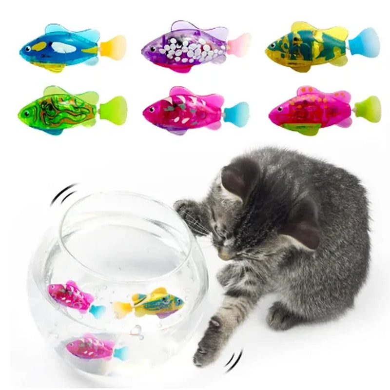 Interactive LED Underwater Cat Toy